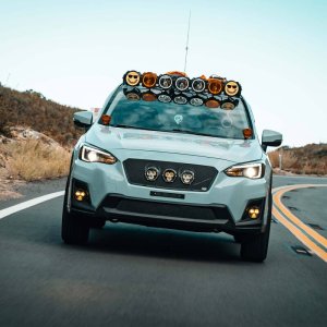 Subaru Forester Fog Light Kit - Front - KC HiLiTES - FLEX ERA 3 Dual Mode SAE - `13-`24